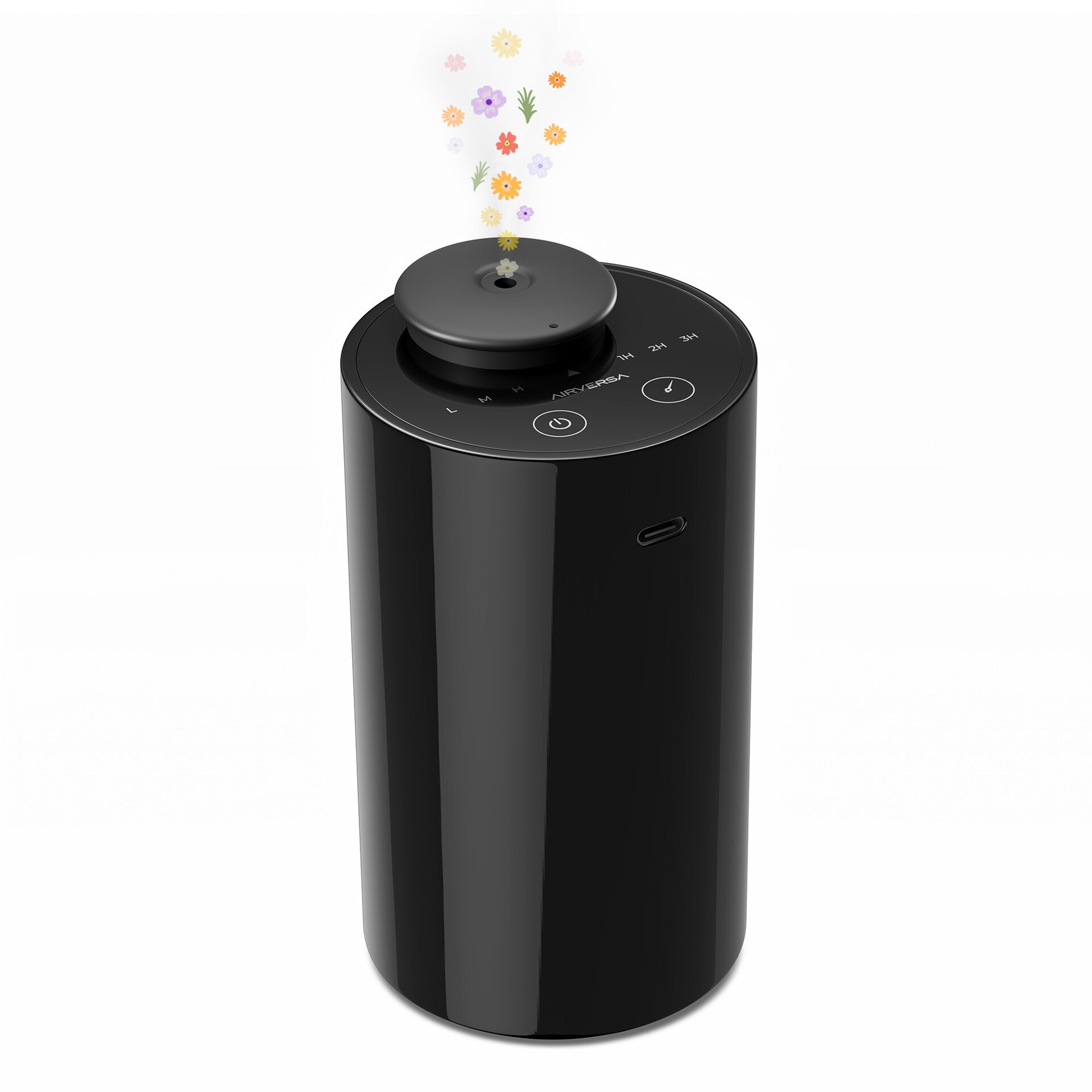 E-shop AIRVERSA Nebulizačný aróma difuzér Scenta AN6 čierna