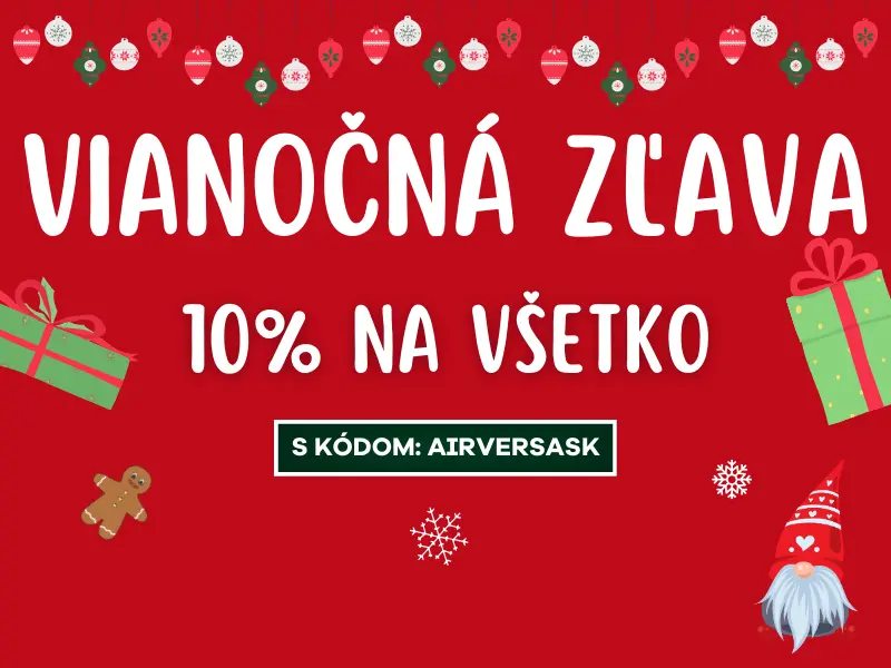 ZĽAVA 10% na všetko 